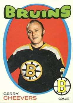 1971-72 O-Pee-Chee #54 Gerry Cheevers Front