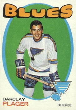 1971-72 O-Pee-Chee #66 Barclay Plager Front