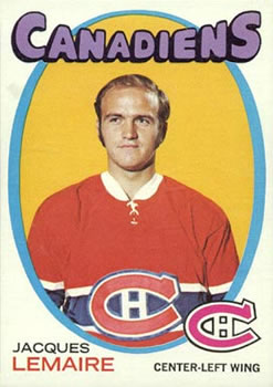 1971-72 O-Pee-Chee #71 Jacques Lemaire Front