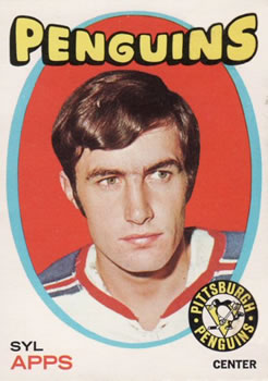1971-72 O-Pee-Chee #77 Syl Apps Front