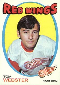 1971-72 O-Pee-Chee #78 Tom Webster Front