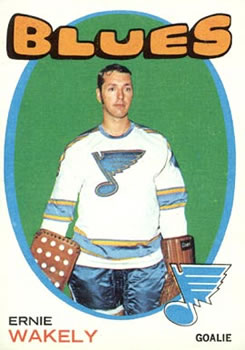 1971-72 O-Pee-Chee #81 Ernie Wakely Front
