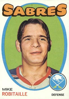 1971-72 O-Pee-Chee #8 Mike Robitaille Front