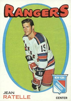 1971-72 O-Pee-Chee #97 Jean Ratelle Front