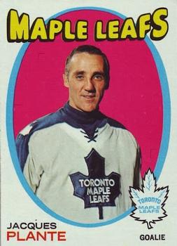 1971-72 Topps #10 Jacques Plante Front