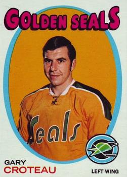 1971-72 Topps #17 Gary Croteau Front