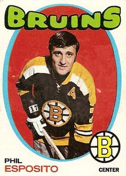 1971-72 Topps #20 Phil Esposito Front