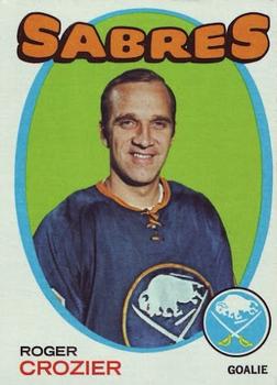 1971-72 Topps #36 Roger Crozier Front