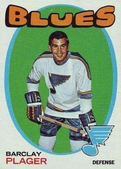 1971-72 Topps #66 Barclay Plager Front