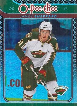 2009-10 O-Pee-Chee - Rainbow #161 James Sheppard Front