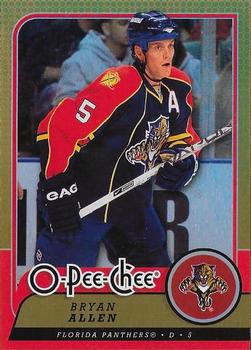 2008-09 O-Pee-Chee - Gold #29 Bryan Allen Front