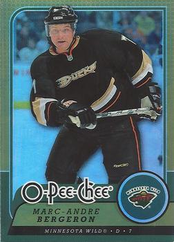 2008-09 O-Pee-Chee - Gold #31 Marc-Andre Bergeron Front