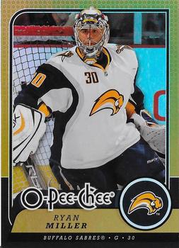 2008-09 O-Pee-Chee - Gold #53 Ryan Miller Front