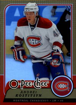 2008-09 O-Pee-Chee - Gold #86 Andrei Kostitsyn Front