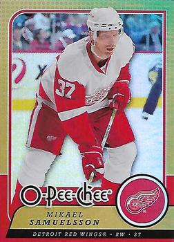 2008-09 O-Pee-Chee - Gold #114 Mikael Samuelsson Front
