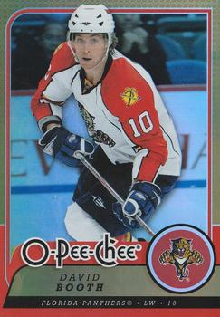 2008-09 O-Pee-Chee - Gold #180 David Booth Front