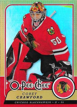 2008-09 O-Pee-Chee - Gold #351 Corey Crawford Front