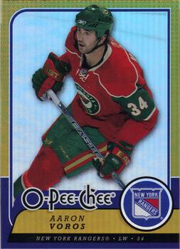 2008-09 O-Pee-Chee - Gold #363 Aaron Voros Front