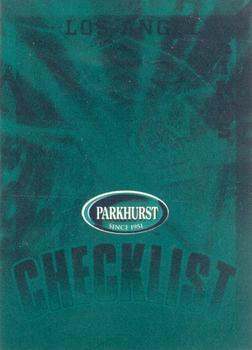 1995-96 Parkhurst International - Emerald Ice #378 Kings Checklist Front