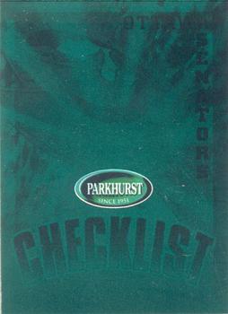 1995-96 Parkhurst International - Emerald Ice #423 Senators Checklist Front