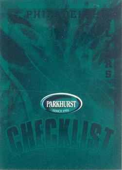 1995-96 Parkhurst International - Emerald Ice #432 Flyers Checklist Front