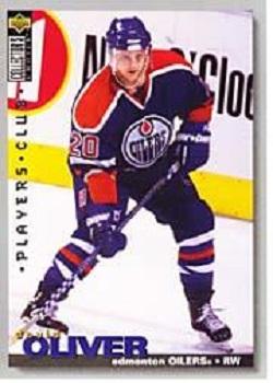 1995-96 Collector's Choice - Player's Club #13 David Oliver Front