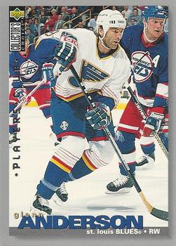 1995-96 Collector's Choice - Player's Club #46 Glenn Anderson Front