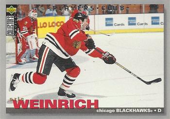 1995-96 Collector's Choice - Player's Club #63 Eric Weinrich Front