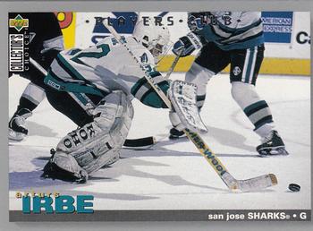 1995-96 Collector's Choice - Player's Club #64 Arturs Irbe Front