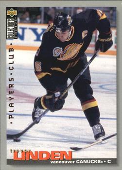 1995-96 Collector's Choice - Player's Club #122 Trevor Linden Front