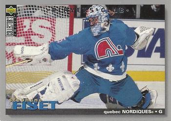 1995-96 Collector's Choice - Player's Club #150 Stephane Fiset Front