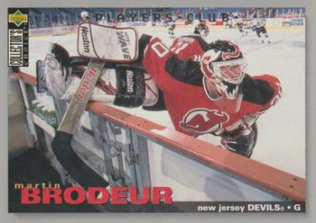 1995-96 Collector's Choice - Player's Club #204 Martin Brodeur Front