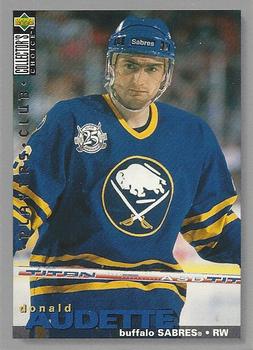 1995-96 Collector's Choice - Player's Club #217 Donald Audette Front