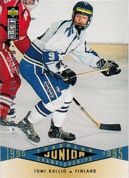 1995-96 Collector's Choice - Player's Club #334 Tomi Kallio Front