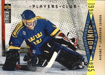 1995-96 Collector's Choice - Player's Club #348 Robert Borgqvist Front