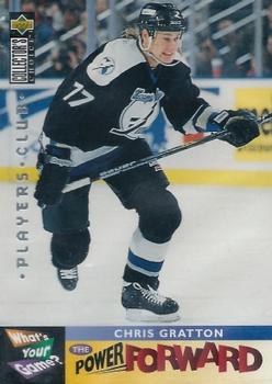 1995-96 Collector's Choice - Player's Club #357 Chris Gratton Front