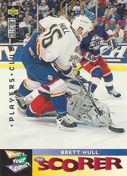 1995-96 Collector's Choice - Player's Club #364 Brett Hull Front