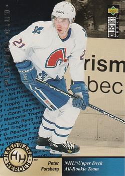 1995-96 Collector's Choice - Player's Club #371 Peter Forsberg Front