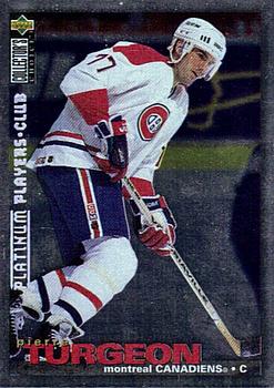 1995-96 Collector's Choice - Platinum Player's Club #131 Pierre Turgeon Front