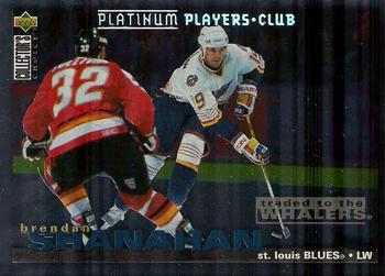 1995-96 Collector's Choice - Platinum Player's Club #4 Brendan Shanahan Front