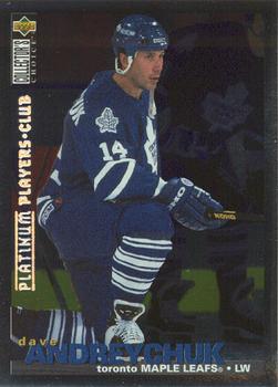 1995-96 Collector's Choice - Platinum Player's Club #20 Dave Andreychuk Front