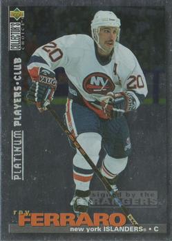 1995-96 Collector's Choice - Platinum Player's Club #33 Ray Ferraro Front