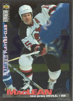 1995-96 Collector's Choice - Platinum Player's Club #34 John MacLean Front