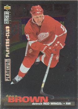 1995-96 Collector's Choice - Platinum Player's Club #47 Doug Brown Front