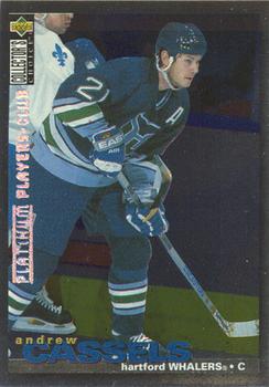 1995-96 Collector's Choice - Platinum Player's Club #52 Andrew Cassels Front