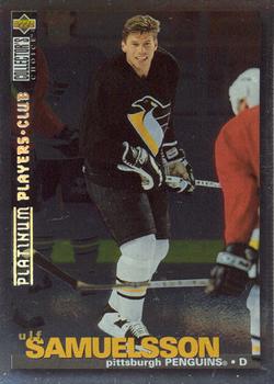 1995-96 Collector's Choice - Platinum Player's Club #79 Ulf Samuelsson Front