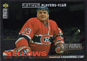 1995-96 Collector's Choice - Platinum Player's Club #84 Brian Bellows Front