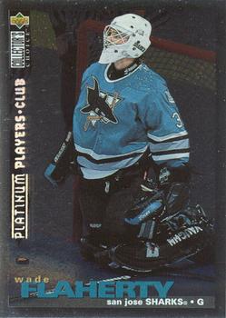 1995-96 Collector's Choice - Platinum Player's Club #97 Wade Flaherty Front