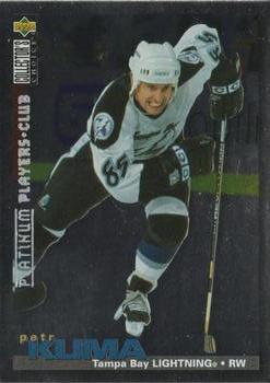 1995-96 Collector's Choice - Platinum Player's Club #134 Petr Klima Front