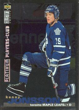 1995-96 Collector's Choice - Platinum Player's Club #137 Kenny Jonsson Front